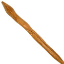 15" Hand Carved Almond Wood Garrick Magic Wand