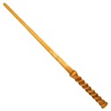 15" Hand Carved Mahogany Wood Arthur Magic Wand