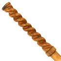 15" Hand Carved Mahogany Wood Arthur Magic Wand