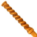 15" Hand Carved Mahogany Wood Arthur Magic Wand