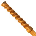 15" Hand Carved Mahogany Wood Arthur Magic Wand