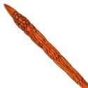 14" Hand Carved Raven Mahogany Wood Magic Wand