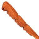 14" Hand Carved Dark Arts Mahogany Wood Magic Wand