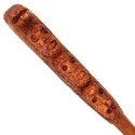 14" Hand Carved Dark Arts Mahogany Wood Magic Wand