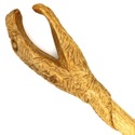 14.5" Hand Carved Almond Wood Serpent Magic Wand