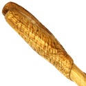 14.5" Hand Carved Almond Wood Serpent Magic Wand