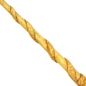 14.5" Hand Carved Almond Wood Serpent Magic Wand