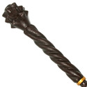 16" Hand Carved Almond Wood Moody Magic Wand