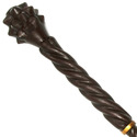 16" Hand Carved Almond Wood Moody Magic Wand