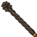 16" Hand Carved Almond Wood Moody Magic Wand