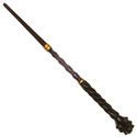 16" Hand Carved Almond Wood Moody Magic Wand