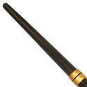 16" Hand Carved Mahogany Wood Mad-Eye Magic Wand