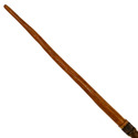 14.5" Hand Turned Carved Caduceus Teak Wood Magic 