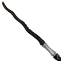 14.5" Hand Carved Mahogany Wood Mythic Magic Wand