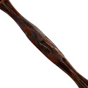 14.5" Hand Carved Mahogany Wood Sorcerer Magic Wan