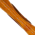 14.5" Hand Carved Mahogany Wood Trios Magic Wand