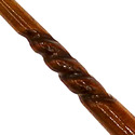 14.5" Hand Carved Mahogany Wood Trios Magic Wand