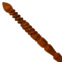 15" Hand Carved Mahogany Wood Mythic Wizards Magic