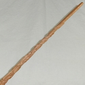 16" Hand Carved Mahogany Wood DE Skull Magic Wand