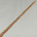 16" Hand Carved Almond Wood DE Skull Magic Wand