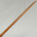 16" Hand Carved Mahogany Wood DE Snake Magic Wand