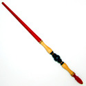 15.25" Hand Turned Elegant Teak Wood Magic Wand