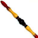 15.25" Hand Turned Elegant Teak Wood Magic Wand