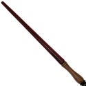 15.25" Hand Turned Elegant Teak Wood Magic Wand