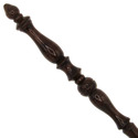 15.25" Hand Turned Elegance Teak Wood Magic Wand