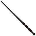 15" Hand Turned Time Turner Teak Wood Magic Wand S