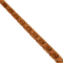 16" Cho Chang Hand Carved Mahogany Wood Magic Wand