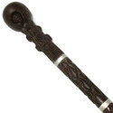 16" Hand Carved Almond Wood Prof. Moody Magic Wand