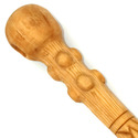 15.75" Hand Carved Almond Wood Prof. Moody Magic W