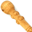 15.75" Hand Carved Almond Wood Prof. Moody Magic W