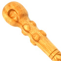 15.75" Hand Carved Almond Wood Prof. Moody Magic W