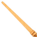 16" Hand Carved Almond Wood Moody Magic Wand