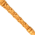 16" Hand Carved Almond Wood Mad-Eye Magic Wand