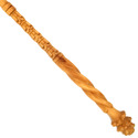 16" Hand Carved Almond Wood Mad-Eye Magic Wand