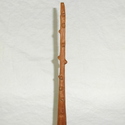 16" Hand Carved Mahogany Wood DE Thorn Magic Wand