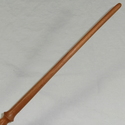 16" Hand Turned Classic Mahogany Wood Magic Wand