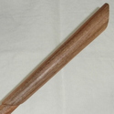 15" Hand Turned and Carved Scamander Mahogany Wood