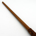 15" Hand Carved Leta LeStrange Mahogany Wood Magic