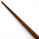 15" Hand Turned Squared Mahogany Wood Magic Wand