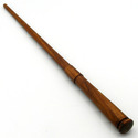 15" Hand Turned Theseus Mahogany Wood Magic Wand