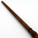 15" Yusuf Kama Hand Carved Mahogany Wood Magic Wan