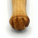 15" Molly Hand Turned and Carved Mahoe Wood Magic 