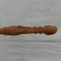 16" DeLacour Hand Carved Mahogany Wood Magic Wand