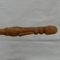 16" DeLacour Hand Carved Mahogany Wood Magic Wand