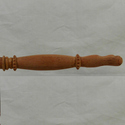 16" Slughorn Hand Carved Mahogany Wood Magic Wand