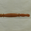 16" Slughorn Hand Carved Mahogany Wood Magic Wand